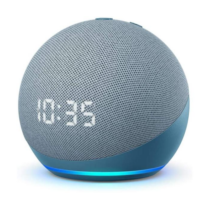 KIT ORIGINAL 2025: ALEXA ECHO DOT (5ª Generación) CON RELOJ + PROYECTOR PORTATIL 4K | QUEDAN 6 UNIDADES - CIERRE DE LA TIENDA - ENVÍO GRATIS